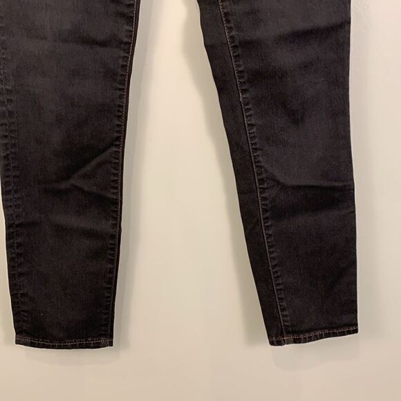 J Crew toothpick ankle cropped black denim jeans woman’s size 27 - Picture 4 of 10